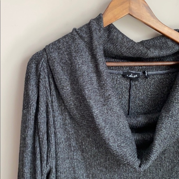 Urban Outfitters Oversized Cowl Neck Top M - Picture 2 of 5